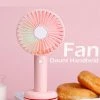 HJL Autoparts SMART ACCESSORY Handheld Mini USB Fan Portable Personal Rechargeable W/LED Colorful Night Light - #ASSRY-82100