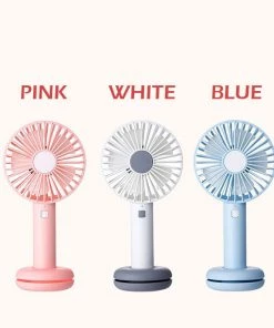 HJL Autoparts SMART ACCESSORY Handheld Mini USB Fan Portable Personal Rechargeable W/LED Colorful Night Light - #ASSRY-82100