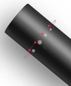 HJL Autoparts Air Freshener Car Perfume Vehicle Solid Air Purifier Aroma With 3 Scented-Black - ASSRY-70110 SMART ACCESSORY