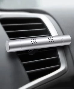 HJL Autoparts SMART ACCESSORY Air Freshener Car Perfume Vehicle Solid Air Purifier Aroma With 3 Scented-Sliver - #ASSRY-70210