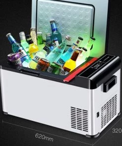 HJL Autoparts 18L Car Fridge Freezer 12-24V Camping Car Boat Caravan Home Compressor Cooling - #CRF-1800