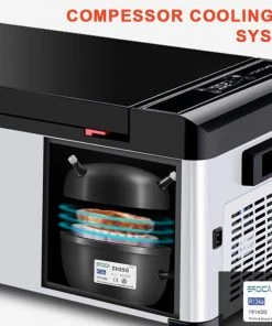 HJL Autoparts 18L Car Fridge Freezer 12-24V Camping Car Boat Caravan Home Compressor Cooling - #CRF-1800