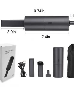 HJL Autoparts SMART ACCESSORY Mini Portable Cordless Vacuum Cleaner,Blower Cleaner 2-in-1 Multi-usage Cleaner - #CWASH-VC005