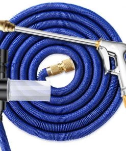HJL Autoparts Car Wash High Pressure Water/Soap Foam Spray Gun+2.2 M Pipe Plants Watering Set - #CWASH-JT220 SMART ACCESSORY