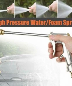 HJL Autoparts Car Wash Tool Kit Set High Pressure Water Gun Pipe+Free Gift-Wireless Vacuumer - #CWASH-F001 SMART ACCESSORY