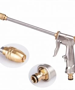 HJL Autoparts Car Wash High Pressure Water/Soap Foam Spray Gun+2.2 M Pipe Plants Watering Set - #CWASH-JT220 SMART ACCESSORY