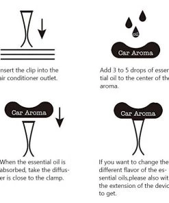 HJL Autoparts SMART ACCESSORY Diatomite Aromatherapy Air Freshener Vehicle Perfume In Car And Indoor Use - #ASSRY-70410