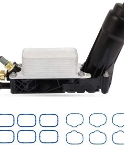 HJL Autoparts Engine Oil Filter Adapter Gasket Jeep Wrangler Dodge Charger Chrysler 5184294AE - #HJ-35187-OILGS