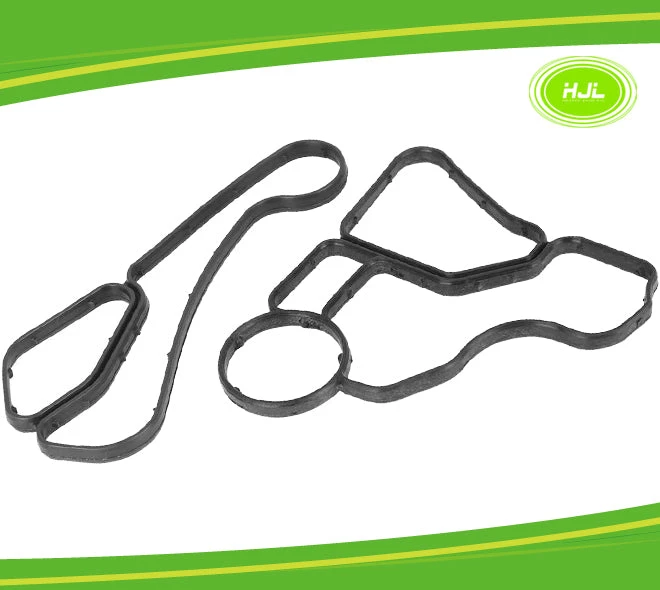 HJL Autoparts Engine Oil Filter Housing Gasket+Cooler Seal Set Replacement For BMW E82 E90 E60 X1 X3 X5 11428637820/21 - #HJ-02226-OCS 3 HJL Autoparts Engine Oil Filter Housing Gasket+Cooler Seal Set Replacement For BMW E82 E90 E60 X1 X3 X5 11428637820/21 - #HJ-02226-OCS