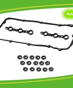 HJL Autoparts Engine Valve Cover Gasket Set Rubber Seals Replacement For BMW M52 M54 E39 E46 E83 E85 11120030496 11121437395 - #HJ-02524-GST