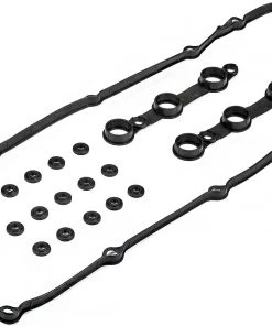 HJL Autoparts Engine Valve Cover Gasket Set Rubber Seals Replacement For BMW M52 M54 E39 E46 E83 E85 11120030496 11121437395 - #HJ-02524-GST