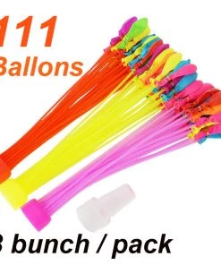 HJL Autoparts SMART ACCESSORY 111 + Water Bunch Balloons Fast Fill & Self Tyling Hot Summer Fun Toy Set - #FUNKT-01000