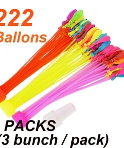 HJL Autoparts SMART ACCESSORY 111 + Water Bunch Balloons Fast Fill & Self Tyling Hot Summer Fun Toy Set - #FUNKT-01000