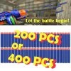 HJL Autoparts Refill Darts 200 / 400 PCS Bullet For Nerf N-Strike Elite Zombie Strike Series - #FUNKT-02000 SMART ACCESSORY