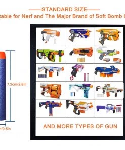 HJL Autoparts Refill Darts 200 / 400 PCS Bullet For Nerf N-Strike Elite Zombie Strike Series - #FUNKT-02000 SMART ACCESSORY