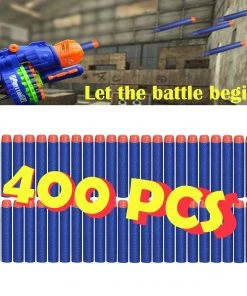 HJL Autoparts Refill Darts 200 / 400 PCS Bullet For Nerf N-Strike Elite Zombie Strike Series - #FUNKT-02000 SMART ACCESSORY