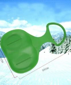 HJL Autoparts Outdoor Snow Sled For Kids/Adult,Grass Skiing, Sand Board, Winter Toboggan - #FNUKT-03000