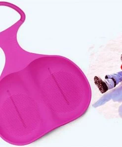 HJL Autoparts Outdoor Snow Sled For Kids/Adult,Grass Skiing, Sand Board, Winter Toboggan - #FNUKT-03000