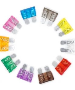 HJL Autoparts 100 Pcs Auto Car Truck Standard Blade Fuse Assortment 5A / 7.5A / 10A / 15A / 20A / 30A - #FUSEO-61300