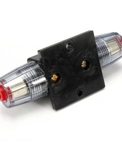 HJL Autoparts 12V DC 30A Car Audio Circuit Breaker Inline Fuse For 12V System Protection 30AMP - #FUSEO-70160