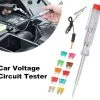 HJL Autoparts SMART ACCESSORY 6/12/24V Car Voltage Circuit Tester System Long Probe Continuity Test Light Pen - #FUSEO-70170