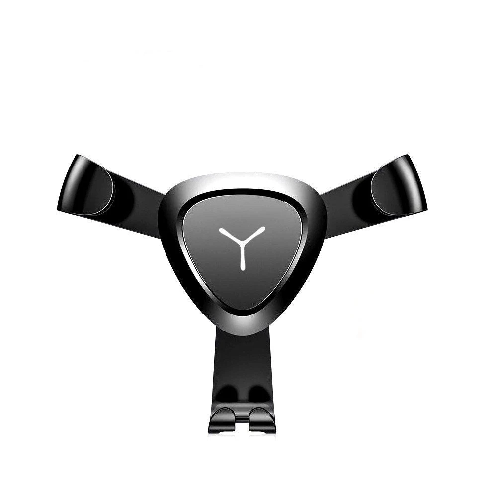 HJL Autoparts Universal Air Vent Gravity Auto Lock Metal Car Phone Holder For 4-6” Phone-Black - #GCH-3301 3 HJL Autoparts Universal Air Vent Gravity Auto Lock Metal Car Phone Holder For 4-6” Phone-Black - #GCH-3301