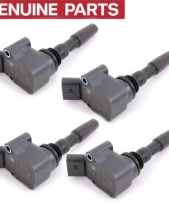 HJL Autoparts Genuine 4 PCS Ignition Coil Replacement For Audi A1 A3 E-tron Q2 VW Golf Jetta T-Roc Skoda 1.2 1.4 1.6 04E905110K - #24680-73114