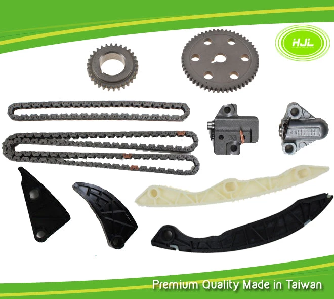 HJL Autoparts Replacement Timing Chain Kit Fits Hyundai Sonata 2.4L 06-07 , Kia Forte 2.0L 2009-2013 W/Cam+Crank Gear - #HJ-41019