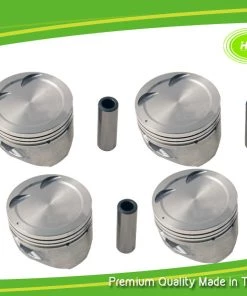 HJL Autoparts 4 PCS Set STD Engine Piston W/Pin For Hyundai Accent Elantra Getz Matrix Kia Rio Cerato 1.6L 2341026111 - #HJ-41011-PST TIMING CHAIN KIT