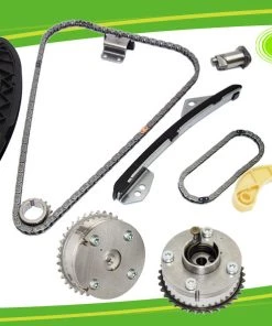 HJL Autoparts Timing Chain Kit With Intake And Exhaust Camshaft VVT Gears Replacement For TOYOTA 1ZR 2ZR 2ZRFXE 1.6 1.8L Prius Corolla CT200H 2007 - #HJ-05188-V