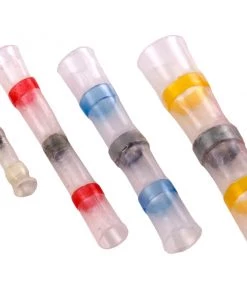 HJL Autoparts 200 Pcs Solder Seal Butt Connectors & Heat Shrink Wire Terminals Kit 26-10 GA - #HSKIT-18330 SMART ACCESSORY