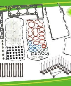 HJL Autoparts Head Gasket Set Intake Exhaust Valves Replacement For Dodge Avenger Journey Chrysler 300 2.7L DOHC EER 2001-2010 - #HJ-44168-HST