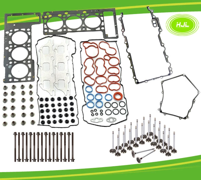 HJL Autoparts Head Gasket Set Intake Exhaust Valves Replacement For Dodge Avenger Journey Chrysler 300 2.7L DOHC EER 2001-2010 - #HJ-44168-HST 3 HJL Autoparts Head Gasket Set Intake Exhaust Valves Replacement For Dodge Avenger Journey Chrysler 300 2.7L DOHC EER 2001-2010 - #HJ-44168-HST