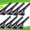 HJL Autoparts FORD Set Of 8 Ignition Coil Replacement For Jaguar S-Type 4.0 Lincoln LS 3.9 V8 AJ81373 2W4E12A366BE - #04193-73108