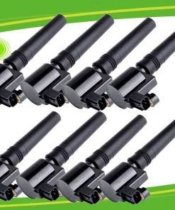 HJL Autoparts FORD Set Of 8 Ignition Coil Replacement For Jaguar S-Type 4.0 Lincoln LS 3.9 V8 AJ81373 2W4E12A366BE - #04193-73108