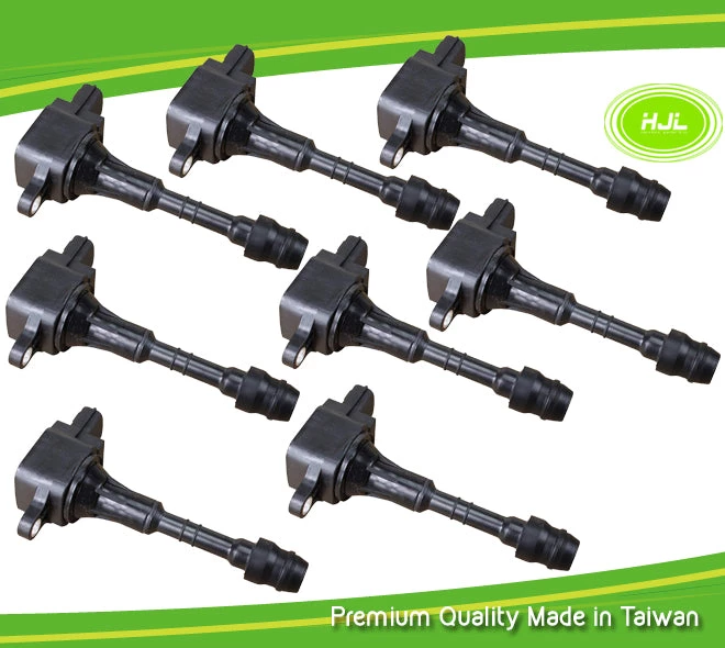 HJL Autoparts 8 PCS Ignition Coil For Infiniti FX45 M45 Q45 4.5L V8 VK45DE 22448-AR215 - #49169-73108