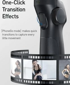 HJL Autoparts 3-Axis Smartphone Gimbal Handheld Stabilizer Vlog Youtuber Smart Face Tracking - #MOBIL-31100