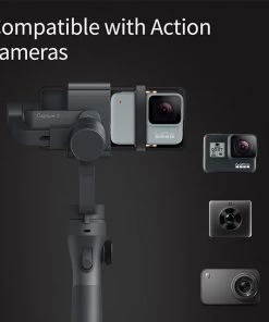 HJL Autoparts 3-Axis Smartphone Gimbal Handheld Stabilizer Vlog Youtuber Smart Face Tracking - #MOBIL-31100