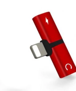 HJL Autoparts SMART ACCESSORY Double 2in1 Headphone Audio & Charger Adapter Splitter For IPhone X XR 7 8 - #MOBIL-789X0