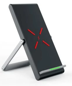 HJL Autoparts SMART ACCESSORY Foldable Stand Qi Wireless Charger For IPhone X XR XS 8 8Plus, Samsung S6-S9 - #MOBIL-9000