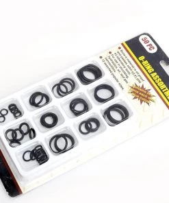 HJL Autoparts CAR ACCESSORY 50 PCS O Rings Round Rubber Seal Universal Assortment Kit Plumbing Air Auto - #ORING-00050