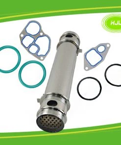 HJL Autoparts Oil Cooler With Gasket And Seal Kit Replacement For FORD 7.3L Super Duty Powerstroke Diesel E350 E450 E550 F250 F350 F450 F550 7.3L Turbocharged 1C3Z-6A642-A 904-225 1804378C2 1804414C1 1807563C1 1815904C1 - #04730-91400