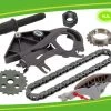 HJL Autoparts Oil Pump Drive Chain Kit For BMW N42 N46 E87 E88 E90 318i 320i 520i E84 X1 X3 Z4 - #HJ-02007-O TIMING CHAIN KIT