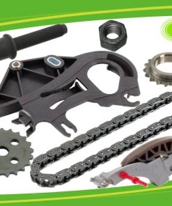 HJL Autoparts Oil Pump Drive Chain Kit For BMW N42 N46 E87 E88 E90 318i 320i 520i E84 X1 X3 Z4 - #HJ-02007-O TIMING CHAIN KIT