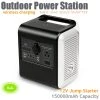 HJL Autoparts Portable Power Station 150000mAh 500W W/AC Output 110V Pure Sine Wave JumpStarter - #S6800 CAR ACCESSORY