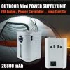HJL Autoparts Outdoor Camping Portable Power Supply Unit 26800mAh For Laptop W/AC Output 110V - #S2600 SMART ACCESSORY