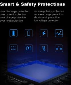 HJL Autoparts Outdoor Power Station 126000mAh 600W W/AC Output 110V Pure Sine Wave JumpStarter - #S6600