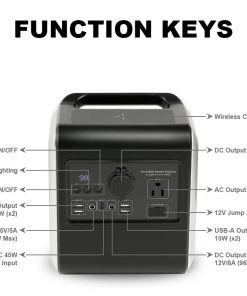 HJL Autoparts Portable Power Station 150000mAh 500W W/AC Output 110V Pure Sine Wave JumpStarter - #S6800 CAR ACCESSORY