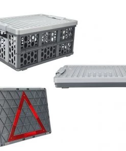 HJL Autoparts SMART ACCESSORY Car Trunk Organizer Box+Cooler&Waterproof Bag Collapsible For Cars Outdoor - #STOGE-BX010