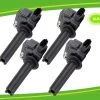 HJL Autoparts OPEL Set Of 4 Ignition Coil Replacement For SAAB 9-3 2.0T YS3F 2002-2015 12787707 - #92006-73104